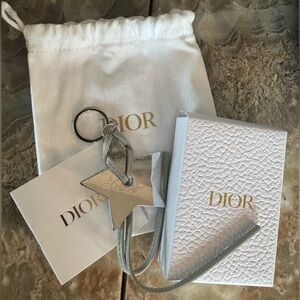 New in Box with bag DIOR Star Keyring